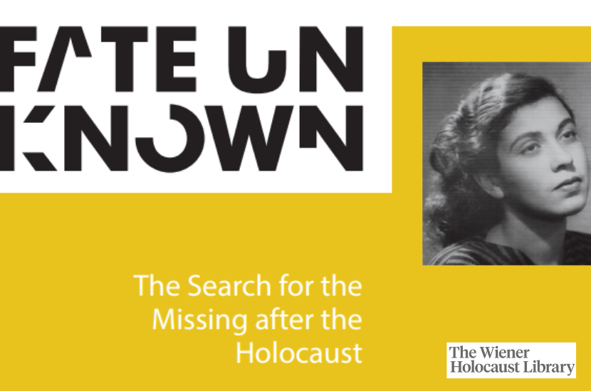 RECOVERY & REPAIR - Supporting Jewish Family Histories of the Holocaust in Britain