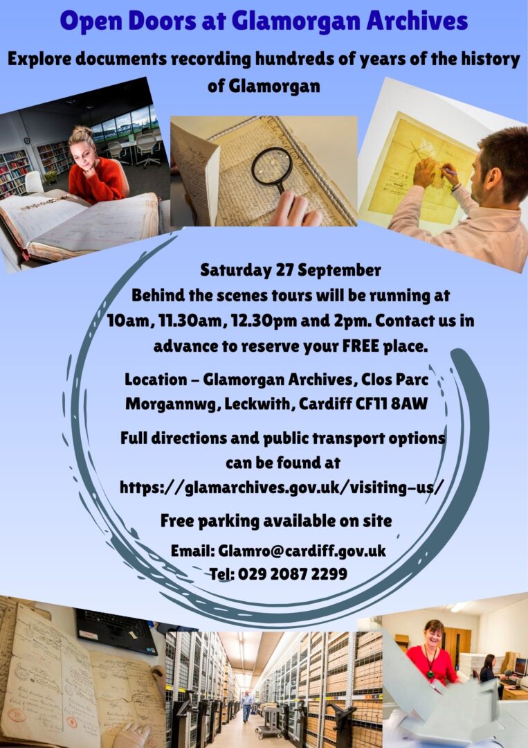 Open Doors at Glamorgan Archives