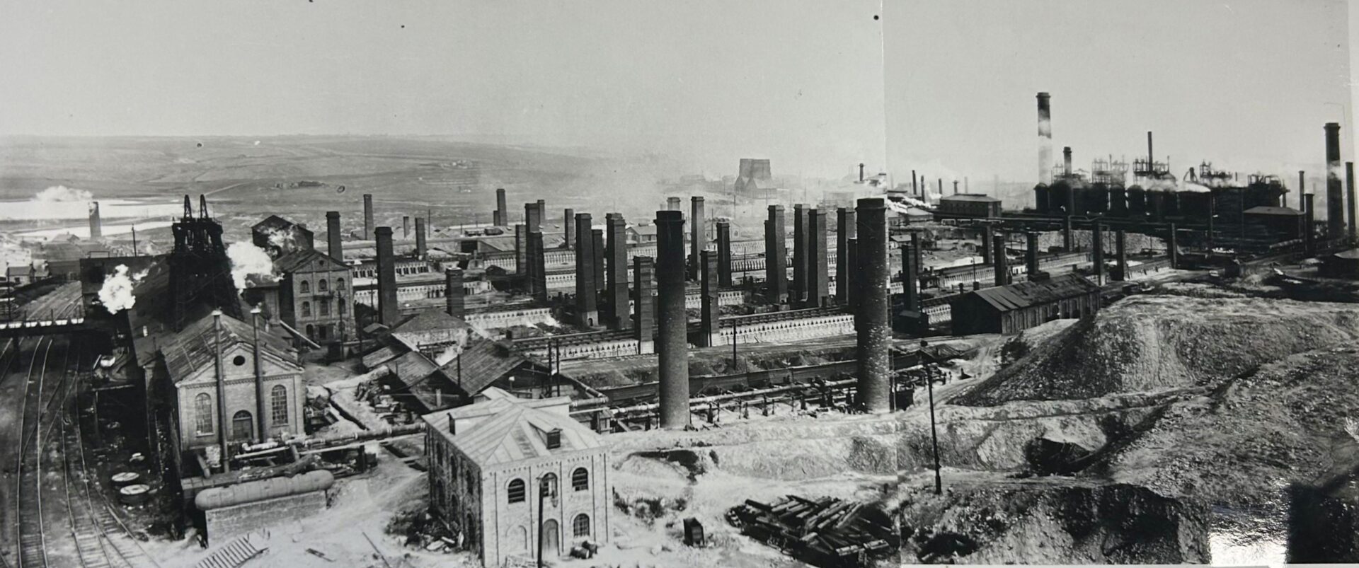 Hughesovka Panorama A panorama of the Ironworks in Hughesovka