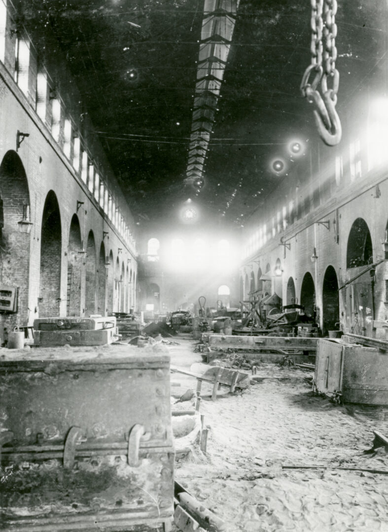 Foundry, interior, 1912