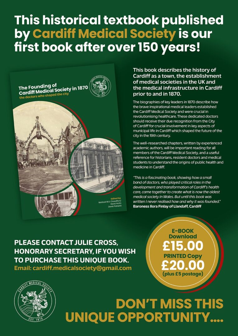 The Founding of Cardiff Medical Society in 1870: The Doctors Who Shaped the City